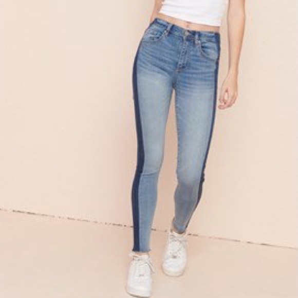 Dynamite KATE Side Stripe Skinny Jeans - Picture 4 of 5
